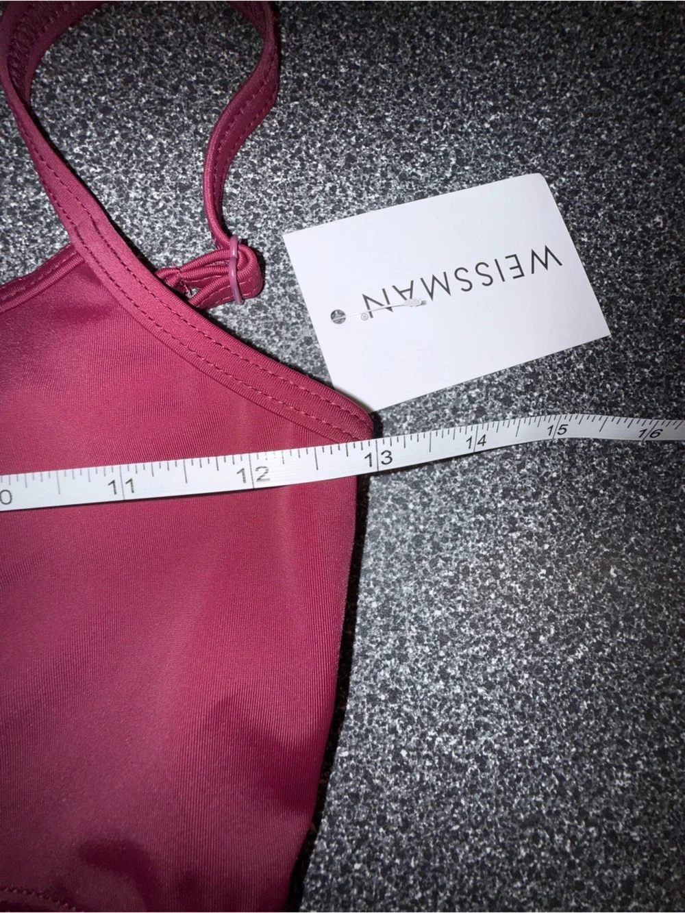 Weissman NWT! Dance Bra Top Size Adult X-Small